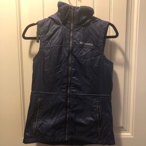 Navy Columbia vest